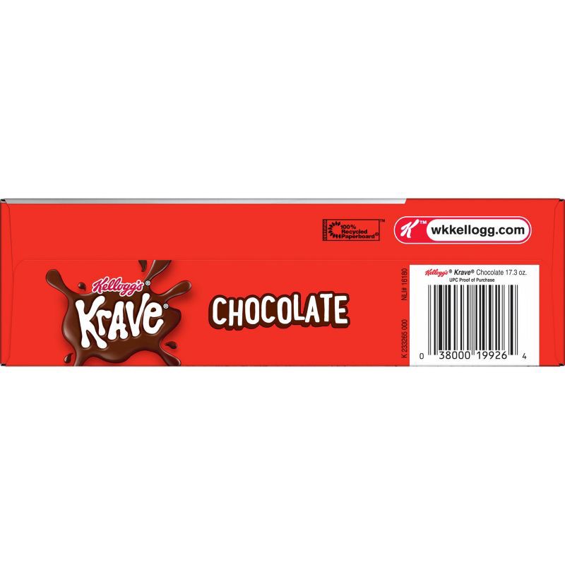 slide 3 of 12, Kellogg's Krave Breakfast Cereal - 17.3oz, 17.3 oz
