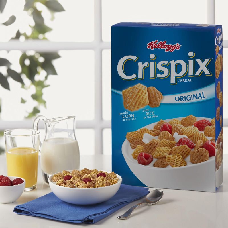 slide 3 of 11, Crispix Breakfast Cereal - 18oz - Kellogg's, 18 oz