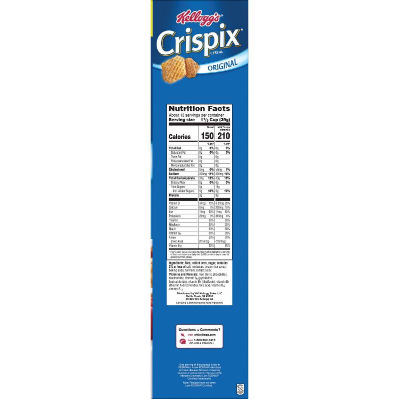 slide 11 of 13, Kellogg's Crispix Breakfast Cereal - 18oz, 18 oz