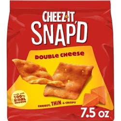 Cheez-It Snap'd Double Cheese Crackers - 7.5oz