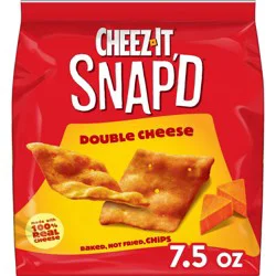 Cheez-It Snap'd Double Cheese Crackers - 7.5oz