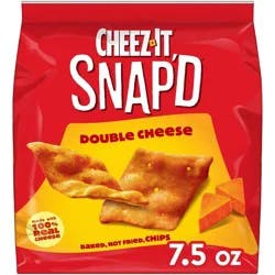 Cheez-It Snap'd Double Cheese Crackers - 7.5oz