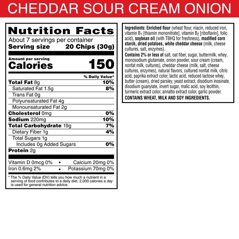 slide 3 of 9, Cheez-It Snap'd Cheddar Sour Cream & Onion Crackers - 7.5oz, 7.5 oz