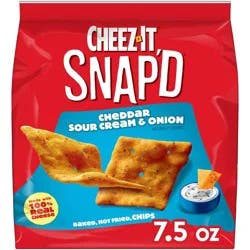 Cheez-It Snap'd Cheddar Sour Cream & Onion Crackers - 7.5oz