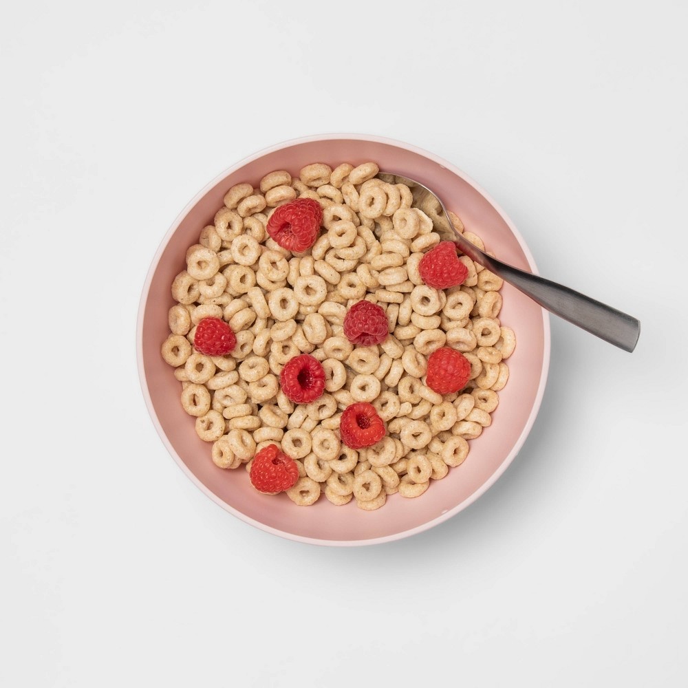 slide 3 of 3, 37oz Plastic Cereal Bowl Pink - Room Essentials, 1 ct