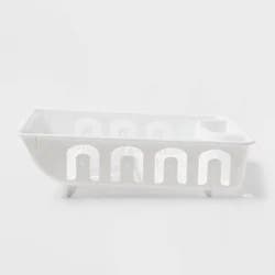Plastic Dish Drainer White - Room Essentials