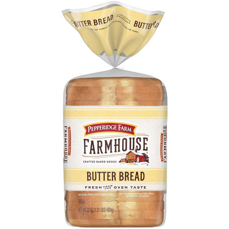 slide 1 of 8, Pepperidge Farm Farmhouse Butter Bread - 22oz, 22 oz