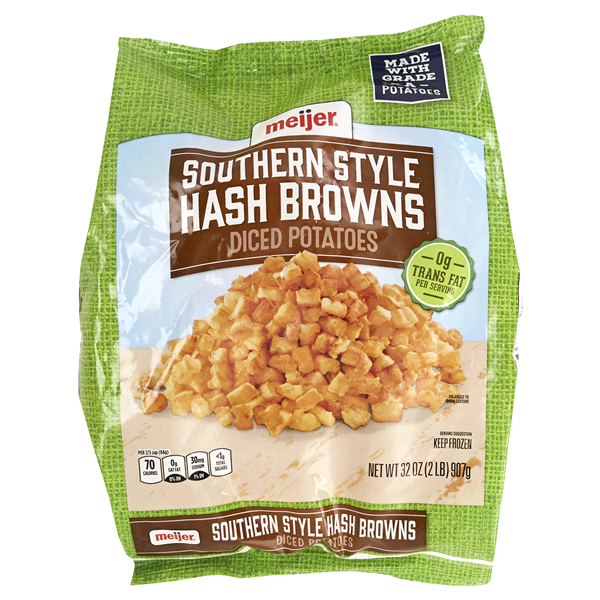 slide 1 of 1, Meijer Southern Style Hash Browns, 32 oz