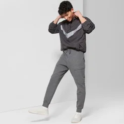 Men's Knit Cargo Joggers - Original Use™ Quill Gray XXL