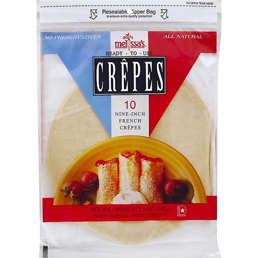 slide 2 of 3, Melissa's Crepes 10 ea, 10 ct