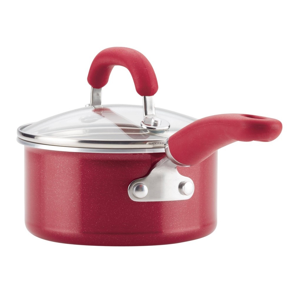 slide 5 of 9, Rachael Ray Create Delicious 13pc Aluminum Nonstick Cookware Set Red, 1 ct