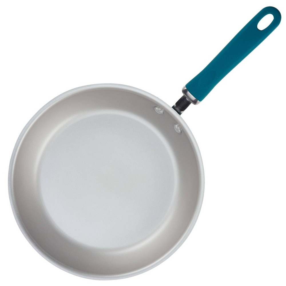 slide 5 of 9, Rachael Ray Create Delicious 13pc Aluminum Nonstick Cookware Set Teal, 1 ct