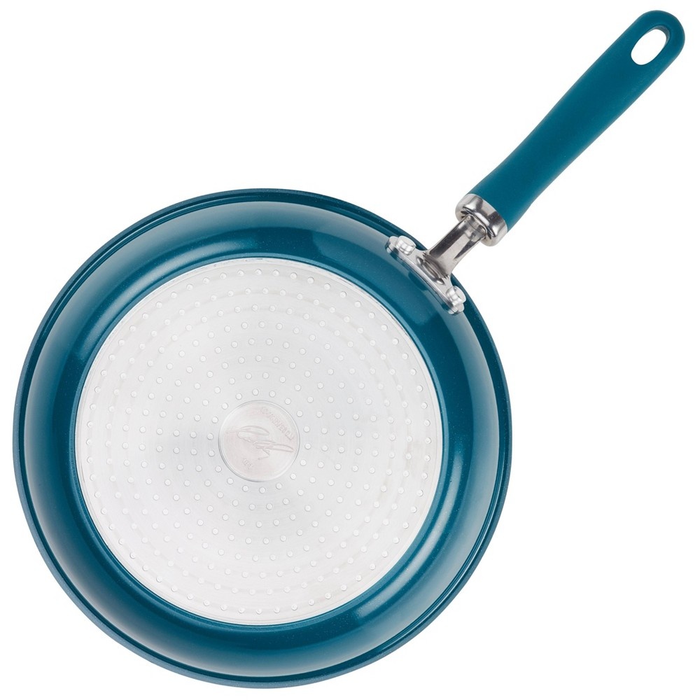 slide 6 of 9, Rachael Ray Create Delicious 13pc Aluminum Nonstick Cookware Set Teal, 1 ct