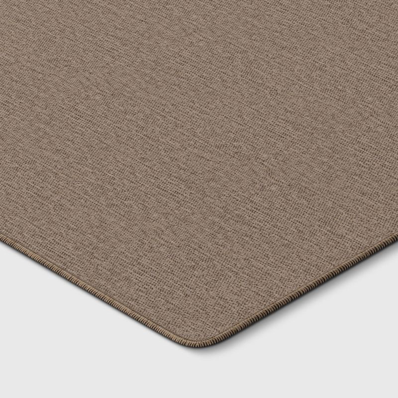 slide 2 of 3, 2'x3' Solid Utility Accent Rug Mid Gray - Threshold™, 1 ct