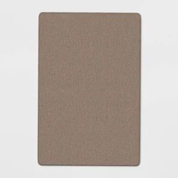 2'x3' Solid Utility Accent Rug Mid Gray - Threshold™