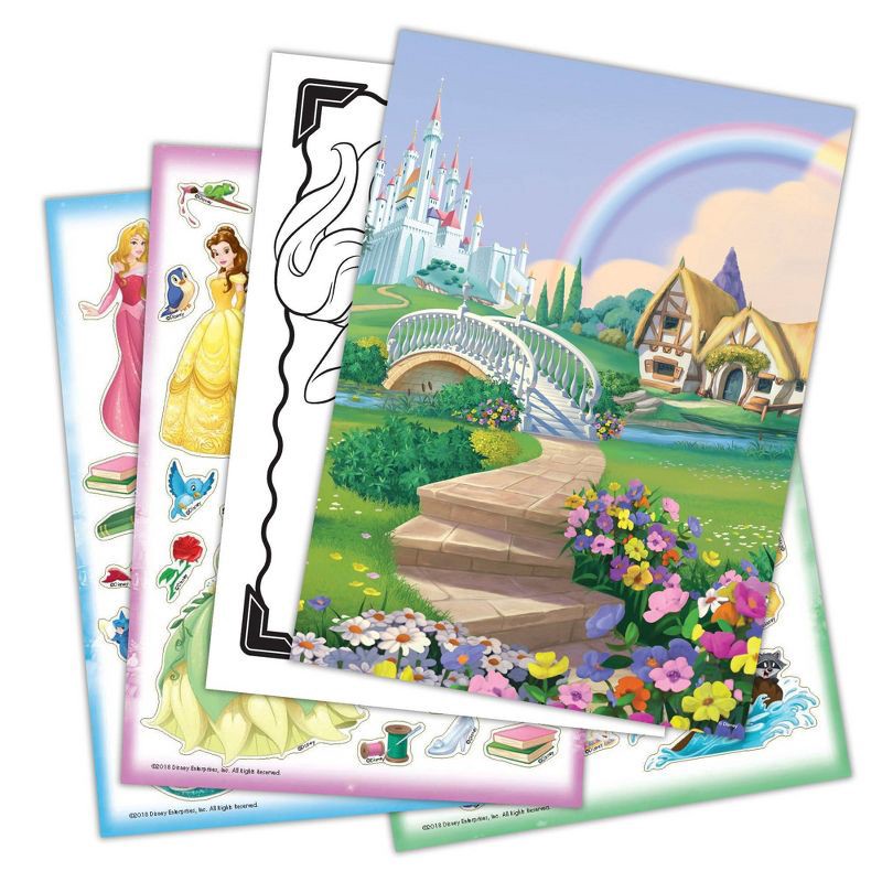 slide 2 of 2, Bendon Disney Princess Create a Scene Book - Target Exclusive Edition (Paperback), 1 ct