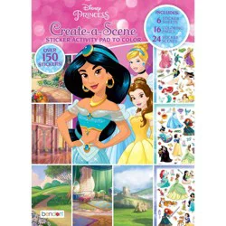Bendon Disney Princess Create a Scene Book - Target Exclusive Edition (Paperback)