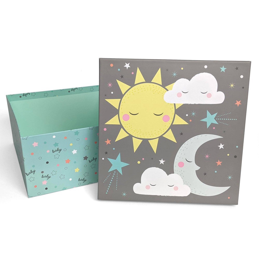 slide 2 of 2, Moon and Sun Baby Shower Gift Box - Spritz, 1 ct