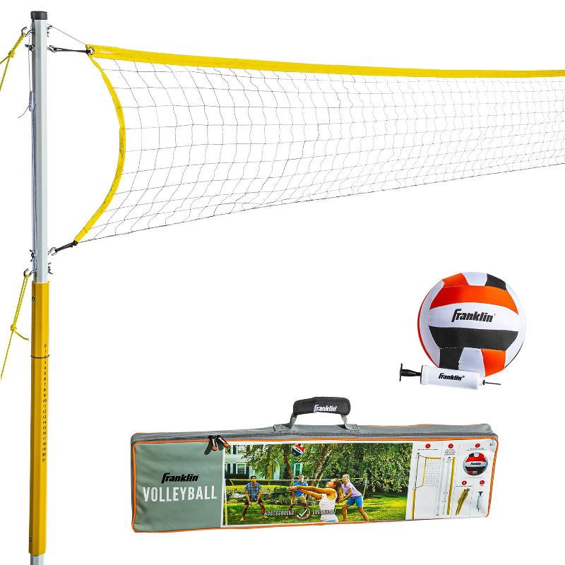 slide 1 of 1, Franklin Sports Family Volleyball Set, 1 ct