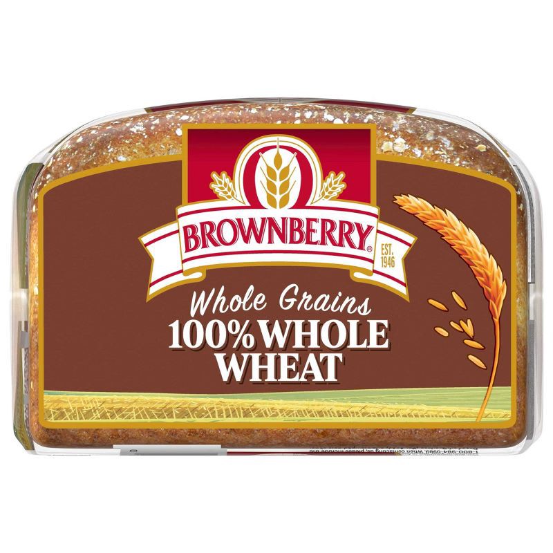 slide 8 of 10, Brownberry 100% Whole Wheat Bread - 24oz, 24 oz