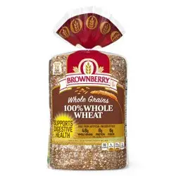 Brownberry 100% Whole Wheat Bread - 24oz