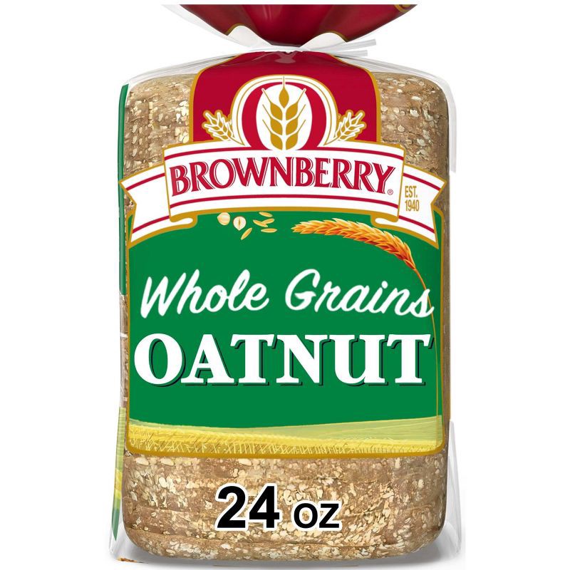 slide 13 of 13, Brownberry Whole Grain Oat Nut Bread - 24oz, 24 oz