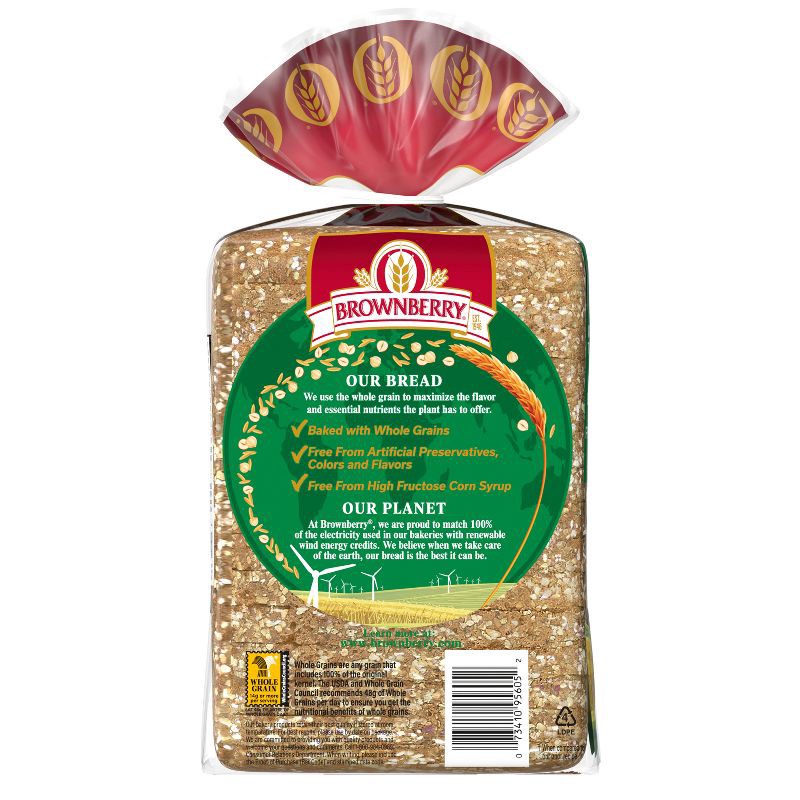 slide 7 of 13, Brownberry Whole Grain Oat Nut Bread - 24oz, 24 oz