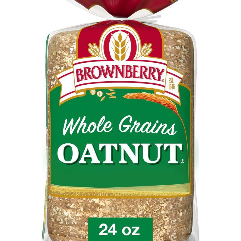 slide 1 of 13, Brownberry Whole Grain Oat Nut Bread - 24oz, 24 oz