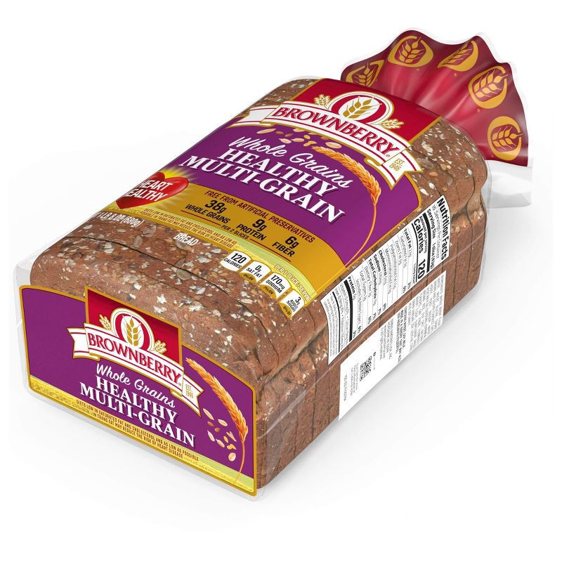 slide 2 of 13, Brownberry Healthy Multi Grain Bread - 24oz, 24 oz