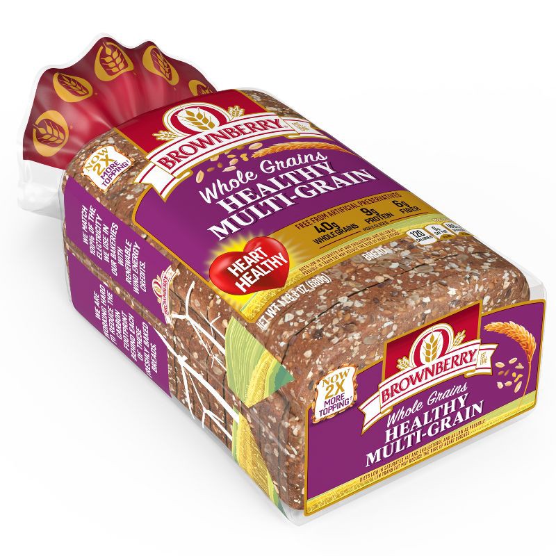slide 9 of 13, Brownberry Healthy Multi Grain Bread - 24oz, 24 oz