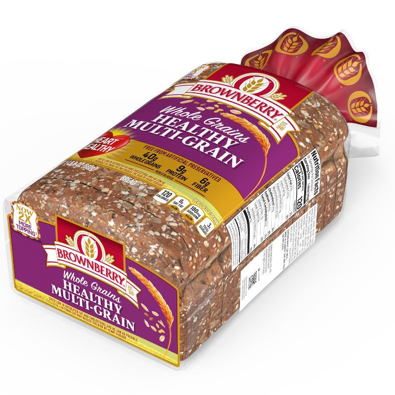 slide 10 of 13, Brownberry Healthy Multi Grain Bread - 24oz, 24 oz