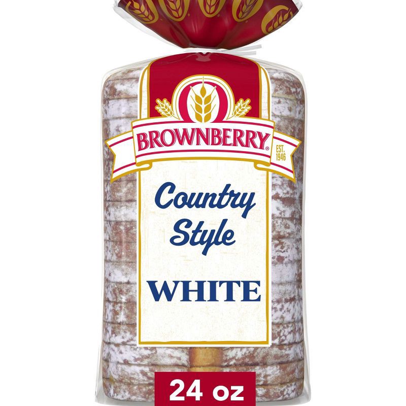 slide 1 of 13, Brownberry Country White Bread - 24oz, 24 oz