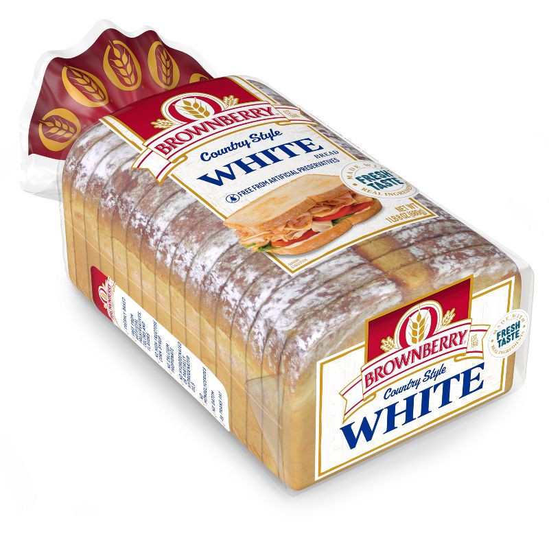 slide 9 of 13, Brownberry Country White Bread - 24oz, 24 oz