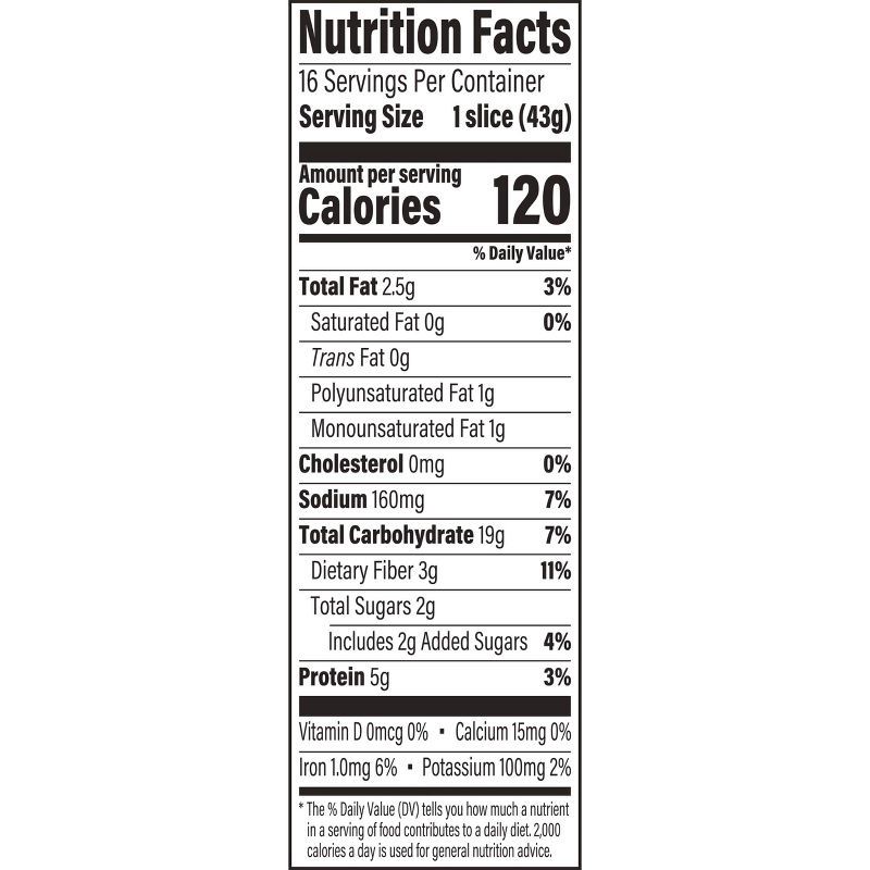 slide 3 of 10, Brownberry Health Nut Bread - 24oz, 24 oz