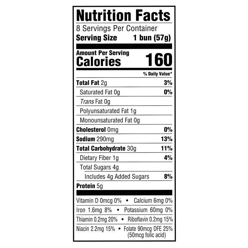 slide 11 of 13, Brownberry Potato Hot Dog Buns - 1lbs, 1 lb