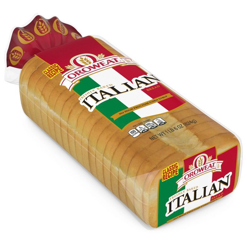 slide 6 of 13, Oroweat Italian Bread - 20oz, 20 oz