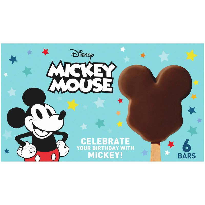 slide 6 of 13, Disney Mickey Mouse Ice Cream Bars - 6ct/18 fl oz, 6 ct; 18 fl oz