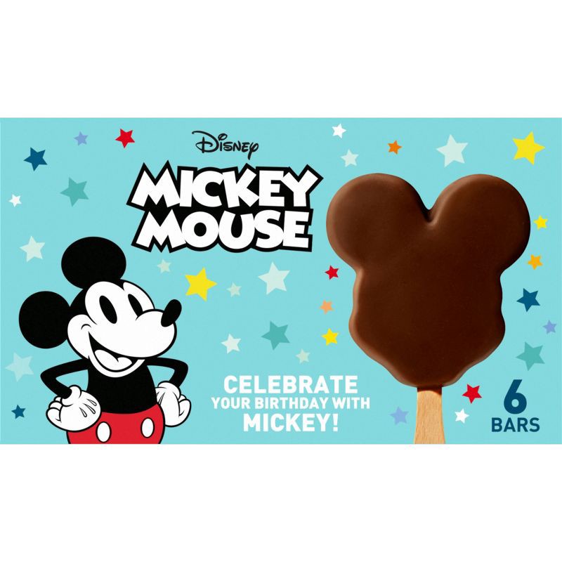 slide 7 of 13, Disney Mickey Mouse Ice Cream Bars - 6ct/18 fl oz, 6 ct; 18 fl oz