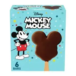 Nestle Disney Mickey Mouse Ice Cream Bars - 6ct/18 fl oz