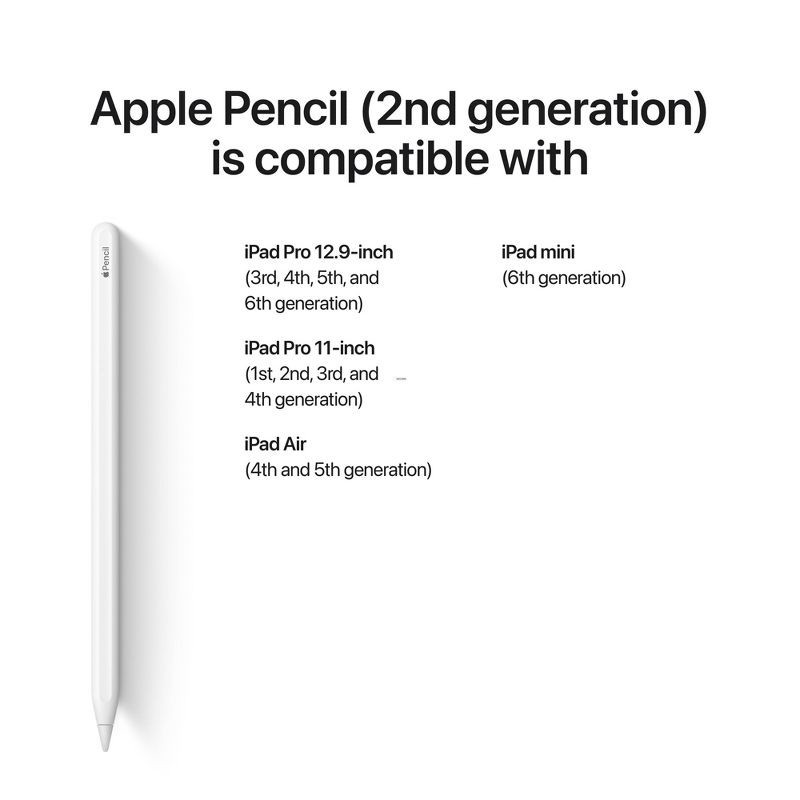 slide 2 of 2, Apple Pencil 2nd Generation, 1 ct