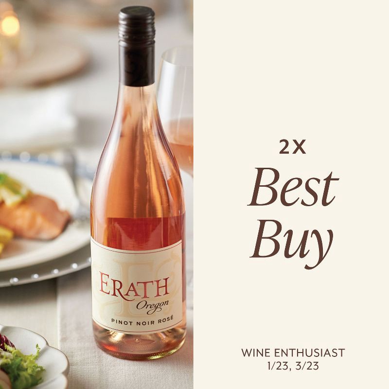 slide 2 of 7, Erath Rosé Wine - 750ml Bottle, 750 ml