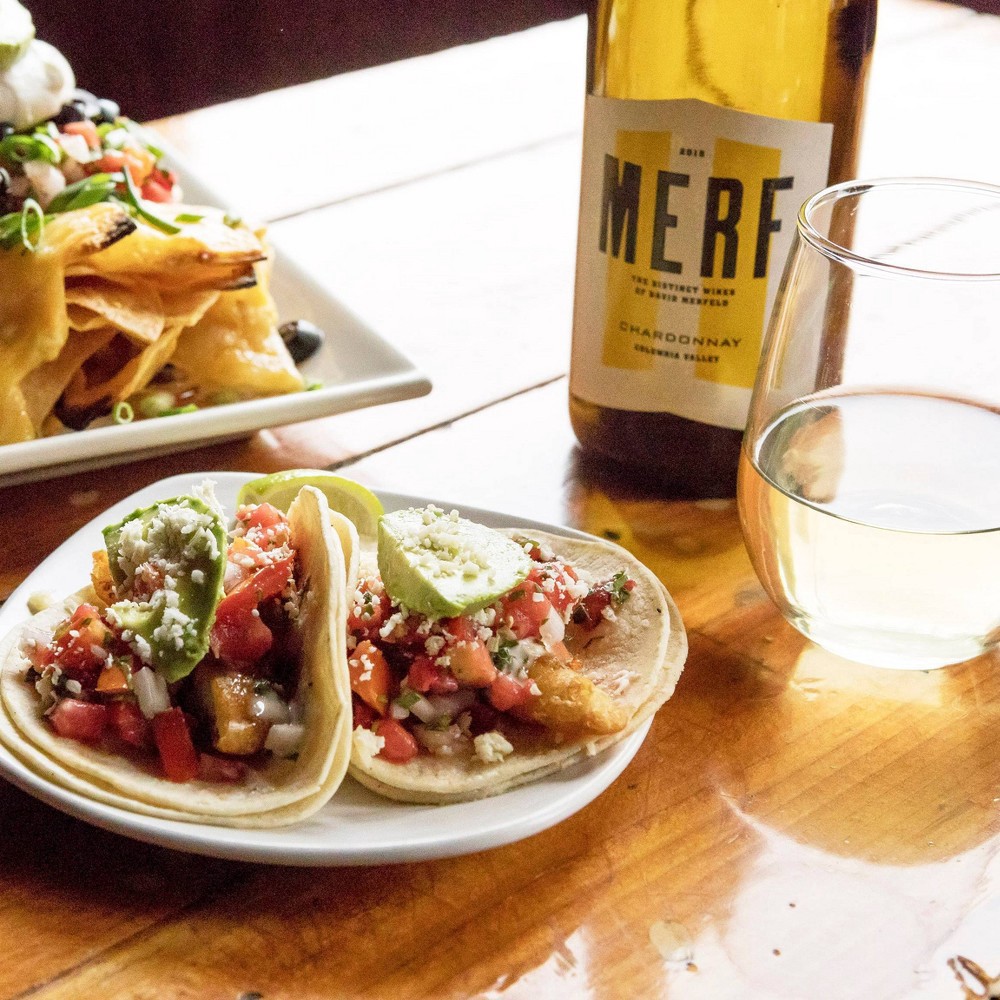 slide 2 of 4, Merf Chardonnay White Wine - 750ml Bottle, 750 ml