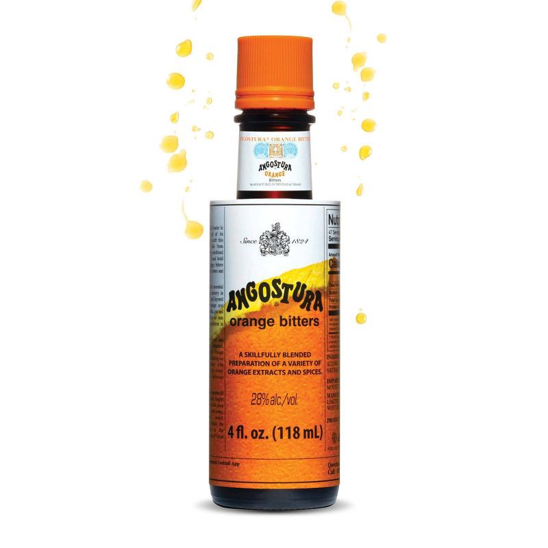 slide 1 of 8, Angostura Orange Cocktail Bitters - 4 fl oz Bottle, 4 fl oz