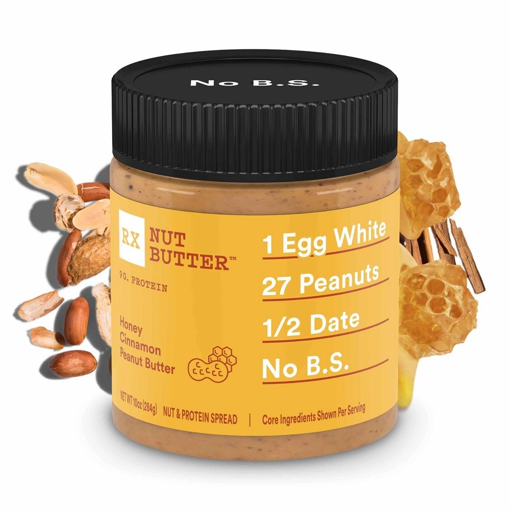 slide 3 of 4, RXBAR RX Nut Butter Honey Cinnamon Peanut Butter Spread - 10oz, 10 oz