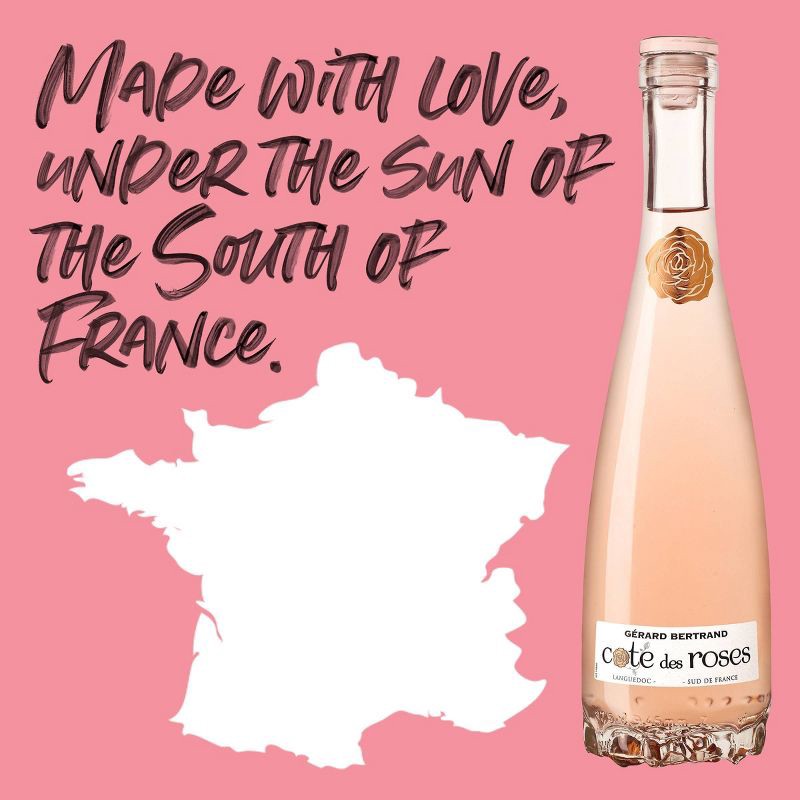 slide 7 of 8, Gerard Bertrand Gérard Bertrand Côte des Roses Rosé Wine - 375ml Bottle, 375 ml