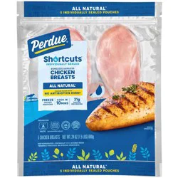 Perdue Shortcuts Boneless Skinless All Natural Chicken Breasts - 1.5lbs