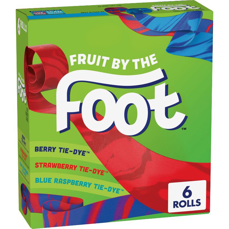 slide 1 of 6, Fruit by the Foot Variety Pack Fruit Snacks - 6ct, 6 ct