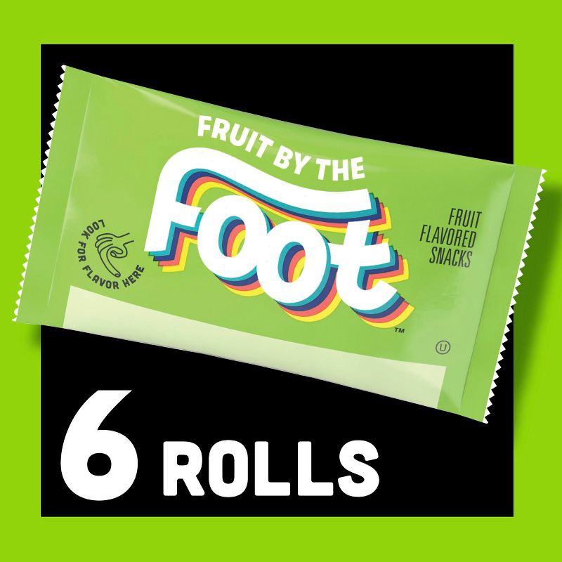 slide 4 of 9, Fruit by the Foot Tie Dye Fruit Snacks - 6ct, 6 ct