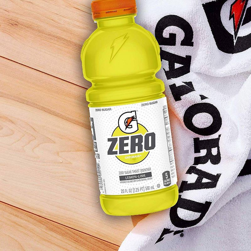 Gatorade G Zero Lemon Lime Sports Drink - 8pk/20 Fl Oz Bottles 8 Ct; 20 ...