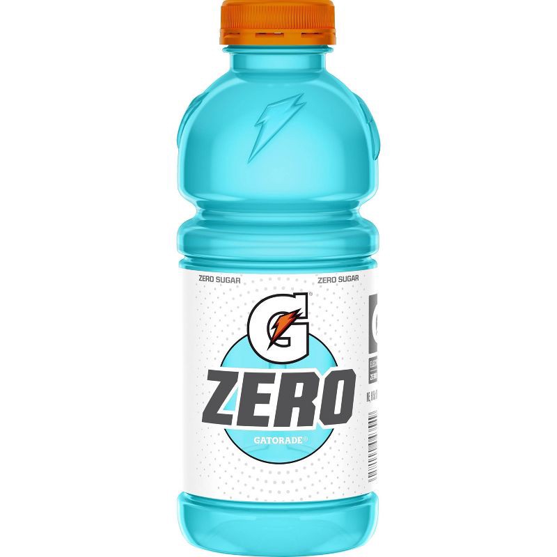 slide 2 of 4, Gatorade G Zero Glacier Freeze Sports Drink - 8pk/20 fl oz Bottle, 8 ct; 20 fl oz